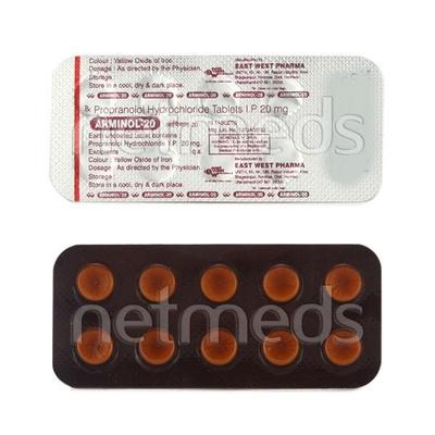 Arminol 20mg Tablet 10'S - Hypertension-Bet