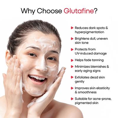 Glutafine Rich Creamy Facewash 70gm - Hyperpigmentation-Oth