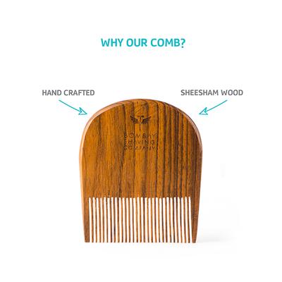 Bombay Shaving Company Beard Comb (U-Shaped) 38 gm - Beard Comb