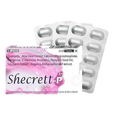 SHECRETT P Tablet 10's - Uti Infections-Oth