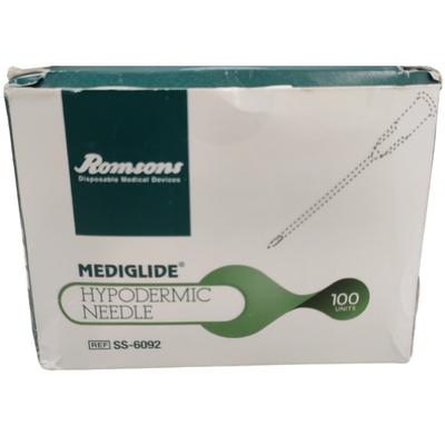 Romsons Disposable Mediglide Hypodermic Needle (SS 6092) (18 G x 1.5 inch) 1's - Surgical Instruments