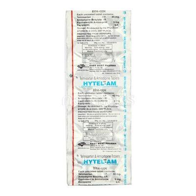 Hytel AM Tablet 10'S - Hypertension-Ang