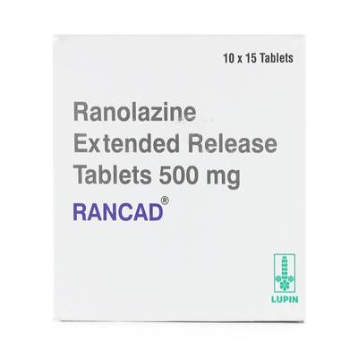 RANCAD 500mg Tablet 15's - Angina