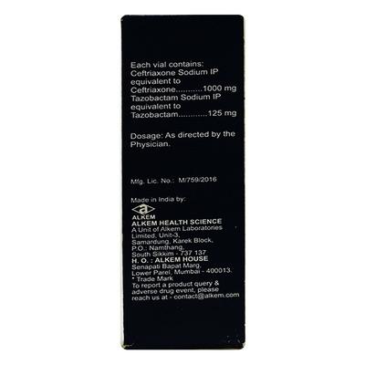 Xone XP 1.125gm Injection 1's - Bacterial Infections-Cep