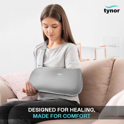 Tynor Pouch Arm Sling Baggy (L) (C 06) - Abdomen/Neck/Arm/Elbow Supports
