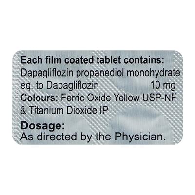 DAPAGAIN 10 Tablet 15's - Diabetes-Ant