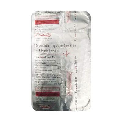 CORAVAS GOLD 10 Capsule 10's - Blood Clot-Ant