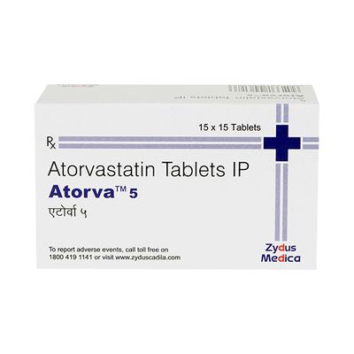 ATORVA 5mg Tablet 15's - High Cholesterol-Dys