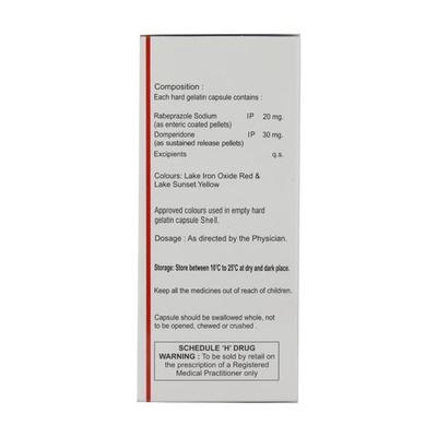 Rabonik DSR 20mg Capsule 15'S - Ulcer/Reflux/Flatulence-Aaa