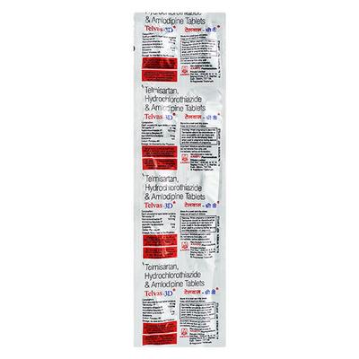 Telvas 3D 40mg Tablet 10'S - Hypertension-Ang