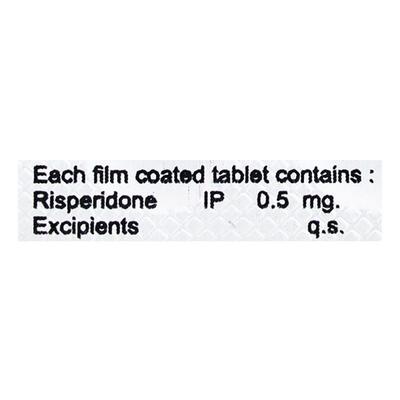 Ridon 0.5mg Tablet 10'S - Psychosis-Ans