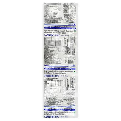 NORHO DS Chewable Tablet 10's - Supplements-Vam