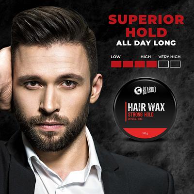 Beardo Hair Wax - Strong Hold Crystal Wax 100 gm - Hair Gels & Waxes