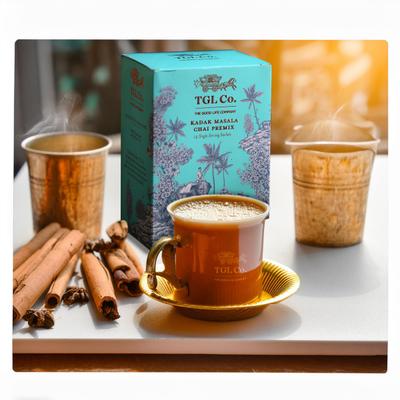 TGL Co. Kadak Masala Chai Premix Tea Bags 14's - Green/Herbal Teas