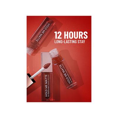 Swiss Beauty Hold Me Matte Liquid Lipstick (Daring Salmon) 4.5 ml - Liquid Lipsticks