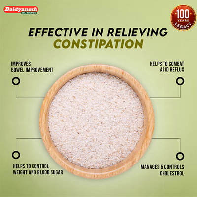Baidyanath Isabgol Psyllium Husk Powder 200 g - Digestive Care
