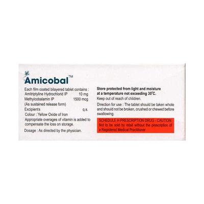 AMICOBAL Tablet 15's - Neuropathic Pain-Dru