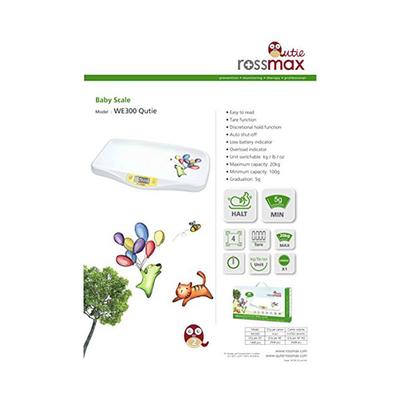 Rossmax Electronic Baby Scale (WE300) - Health Monitoring Devices