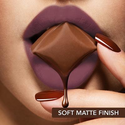 Blue Heaven Cookie & Crush Chocolate-Flavored Soft-Matte Lipstick, Chocochip Need 3.4 gm - Lipsticks