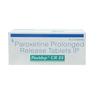 Paxidep CR 25mg Tablet 10'S - Depression-Ant