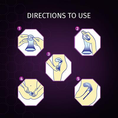 Pee Safe Domina Female Condom (pack of 2) 1's - Plain/Flavoured Condoms