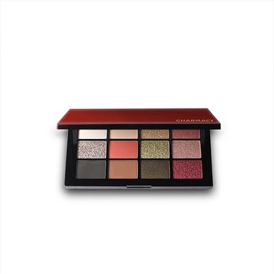 Charmacy Milano Eyeshadow 12 Colors Palette 10 gm - Eye Shadow Palettes