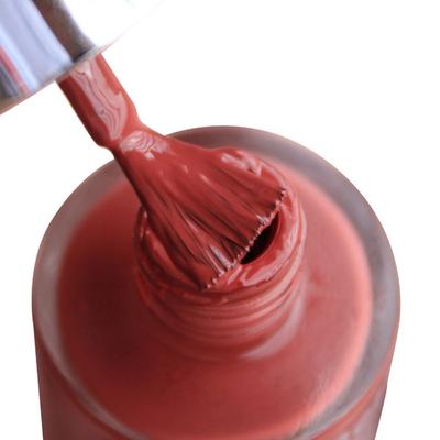 DeBelle Gel Nail Lacquer Scarlet Ruby Pastel Burgundy Nail Polish 8 ml - Nail Polish