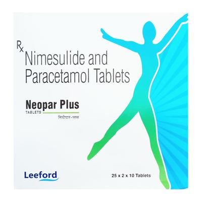 Neopar Plus Tablet 10'S - Pain relief-Nsa
