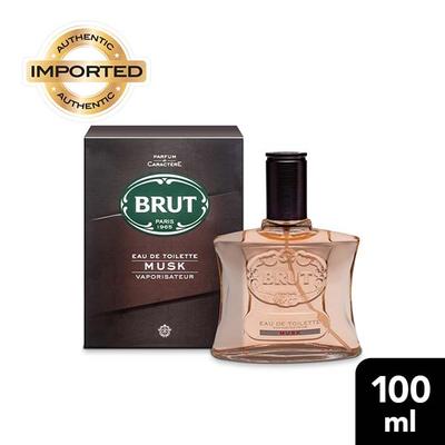 Brut Musk Eau De Toilette (EDT) Perfume for Men Long-Lasting Musky Fragrance 100 ml - Men Perfumes (Edt/Edp)