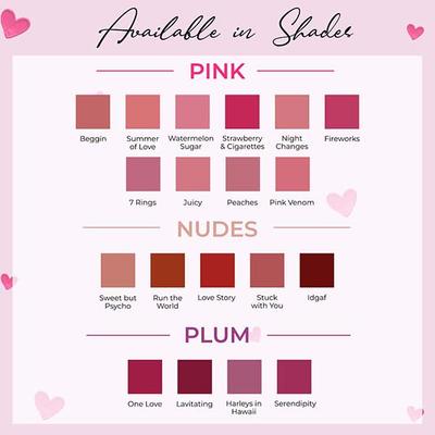 Insight Cosmetics Matte Lip Serum - Peaches 6 gm - Liquid Lipsticks