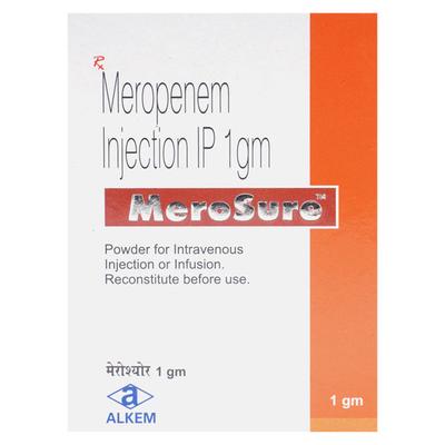 Merosure 1gm Injection 1's - Bacterial Infections-OBL
