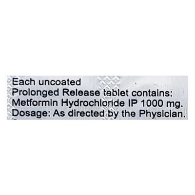 Diamet SR 1000 Tablet 10'S - Diabetes-Ant