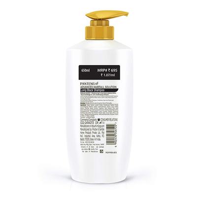Pantene Pro-V Advanced Hair Fall Solution Long Black Shampoo 650ml - Shampoos