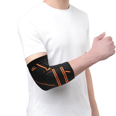 Tynor Elbow Support Air Pro - Black & Orange (M) 1's - Abdomen/Neck/Arm/Elbow Supports