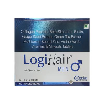 LOGIHAIR MEN Tablet 10's - Supplements-Vam