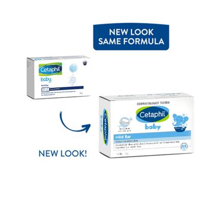 CETAPHIL BABY MILD Bar 75gm - Baby Soap