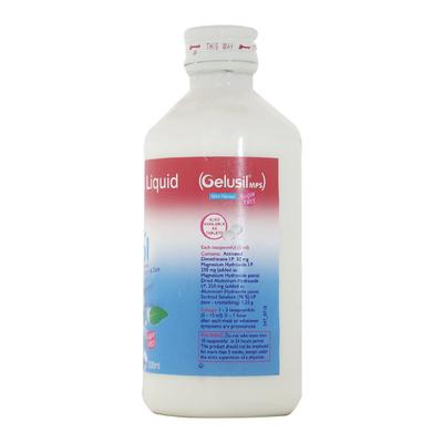 Gelusil MPS Xtra Cool Suspension 200ml - Ulcer/Reflux/Flatulence-Aaa