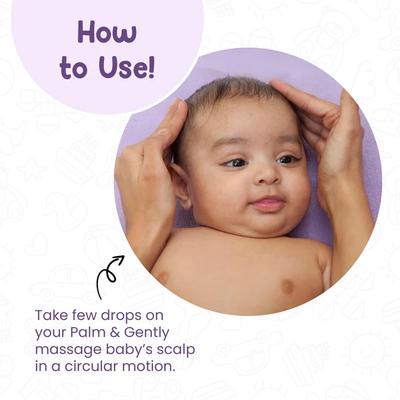 Mother Sparsh Nourishing Hair Oil For Babies With Walnut Saffron & Rosemary 100ml - Hair Oils