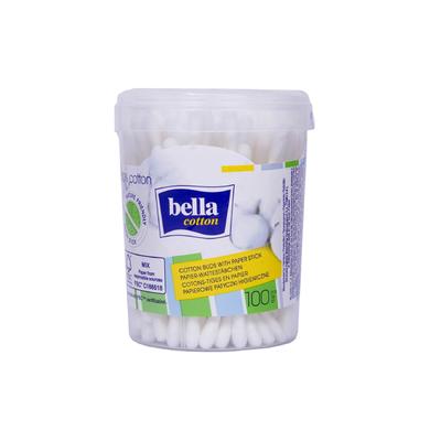 Bella Paper Cotton Buds Jar 100's - Cotton Buds & Balls