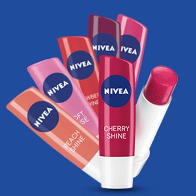 NIVEA 24HOUR LIP BALM NATURAL OIL BLACKBERRY & WATERMELON 4.8 gm - Lip Balms