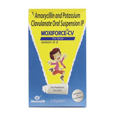 Moxiforce CV Dry Syrup 30ml - Bacterial Infections-Pen