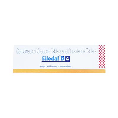 SILODAL D4 TABLET Combipack 10's - Bladder And Prostate Disorders-Dru