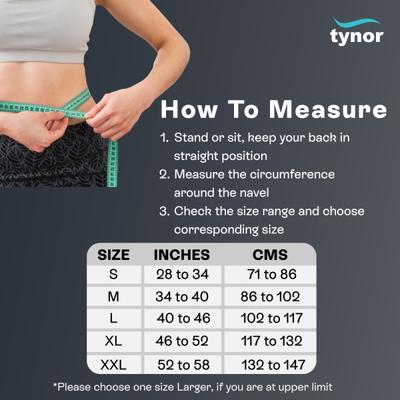 Tynor Abdominal Support (L) (A 01) - Abdomen/Neck/Arm/Elbow Supports
