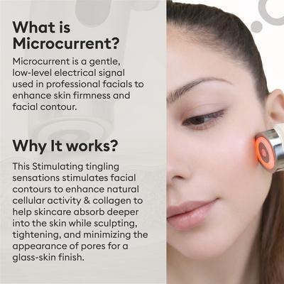 Protouch Glow Pro - Microcurrent Facial Toning Device - Etoupe 1's - Massagers