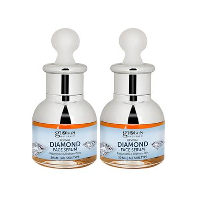 Globus Naturals Revival Diamond Shine Boosting & Anti Ageing Face Serum, 30ml each 2's - Face Serum