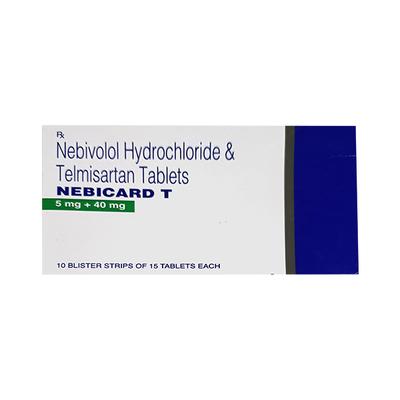 NEBICARD T Tablet 15's - Hypertension-Ang