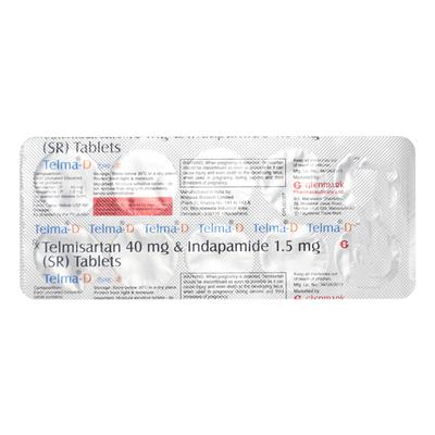 Telma D Tablet 10'S - Hypertension-Ang