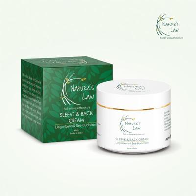 Nature's Law Sleeve & Back Cream 100 gm - Skin-Treatment