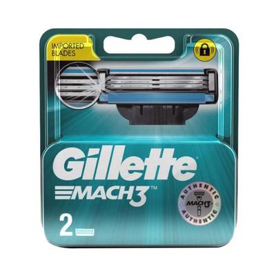Gillette Mach 3 Manual Shaving Razor 2 Blades - Cartridge 1's - Razors & Cartridges
