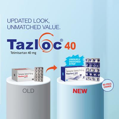 TAZLOC 40 Tablet 15's - Hypertension-Ang